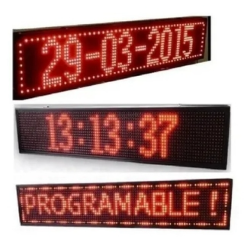 20R- CARTEL LED PROGRAMABLE/ ROJO