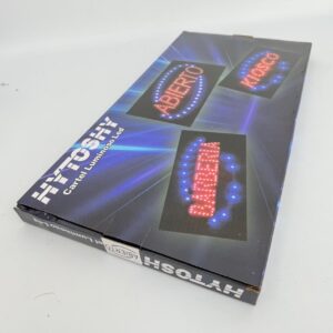 30A - CARTEL LED - ABIERTO