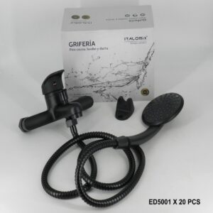 ED5001 - GRIFERIA DAROS SET DE DUCHA NEGRA