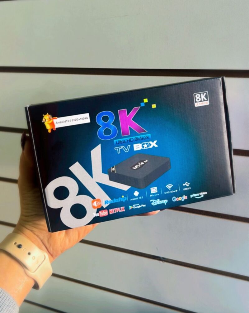 TVBOX - TV BOX ADROID 13  512RAM + 1024GB 8K CON MAGIS INCLUIDO
