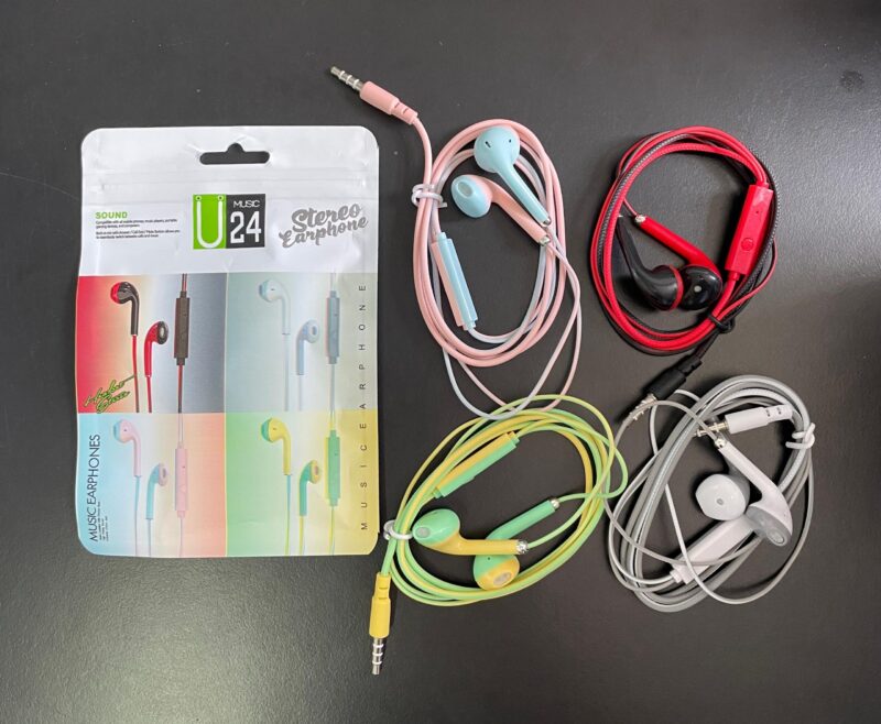 U24- AURICULAR MANOS LIBRES COLORES U24 EXCELENTE SONIDO