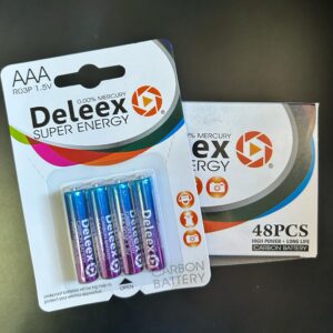 ADL12 - PILA ALCALINA AAA DELEEX 4PCS