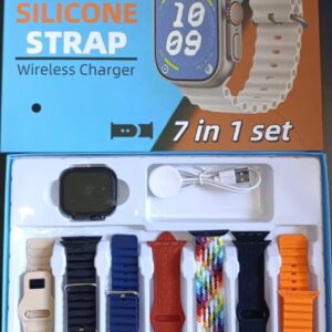 Y39U3 - RELOJ SMARTWATCH Y39 ULTRA 3 7 MALLAS ( 6 SILICONA + 1 TELA )