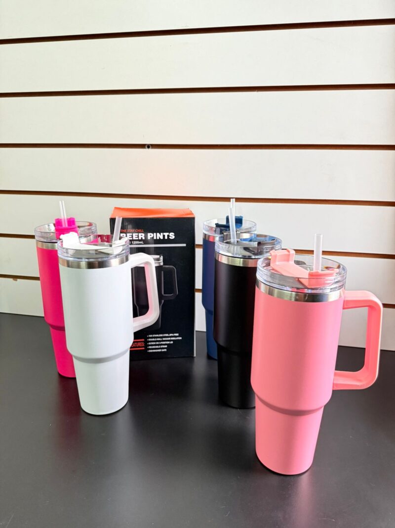 VA1200 - VASO 1200ML CON PAJITA