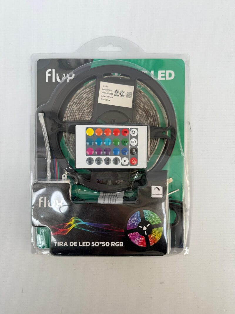 F5050 - TIRA DE LED 50*50 RGB FLUX EXTERIOR / INTERIOR