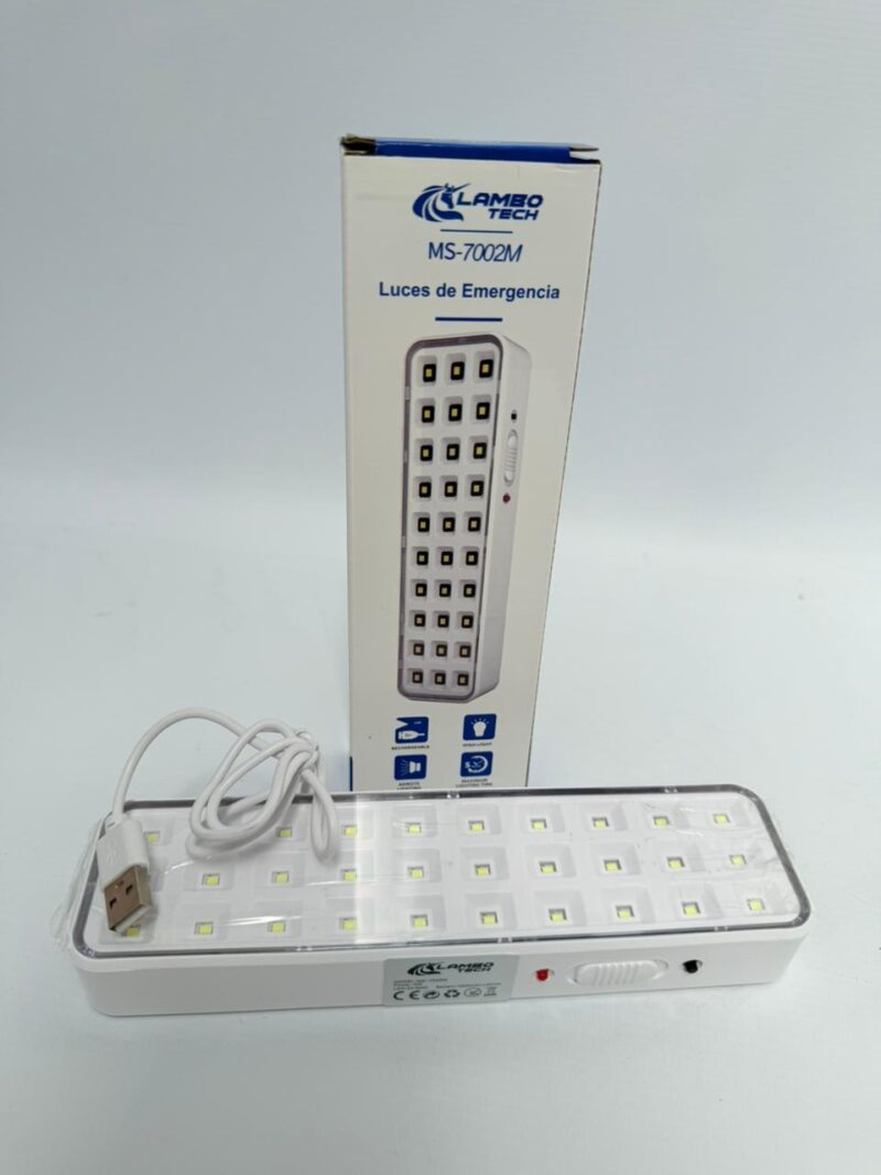 TP619 - LUZ DE EMERGENCIA 60 LED LAMBO TECH