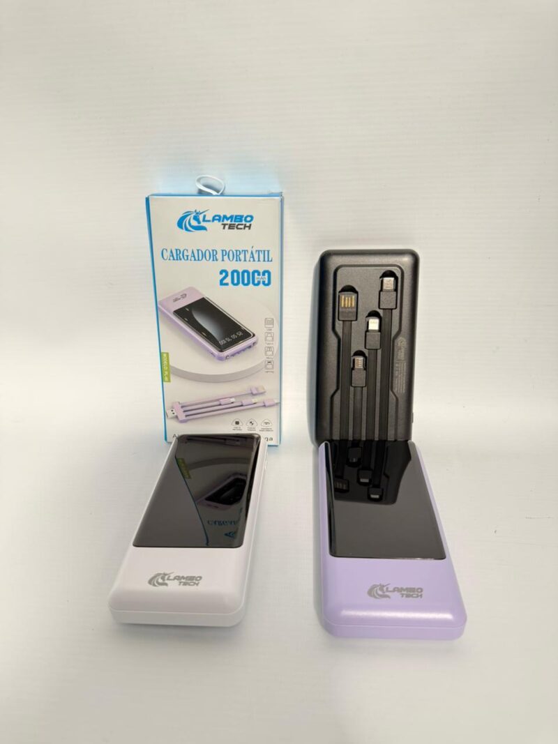 PL40 - POWER BANK LAMBO TECH PL40 20.000mah