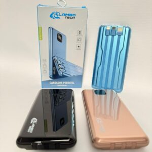 PL81 - POWERBANK CARGADOR PORTATIL 3 EN 1 LAMBO TECH PL81 20.000mah