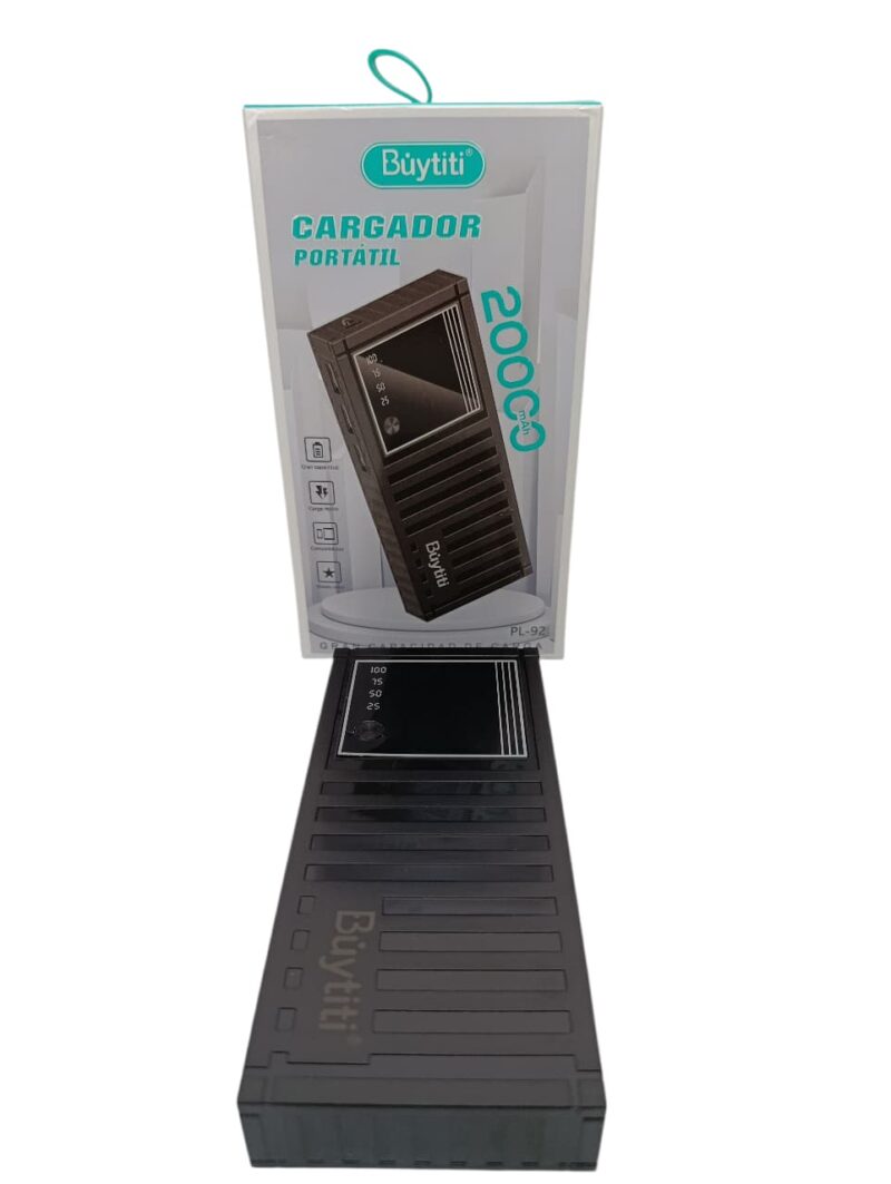 PL92 - CARGADOR PORTATIL POWERBAK BUYTITI PL92