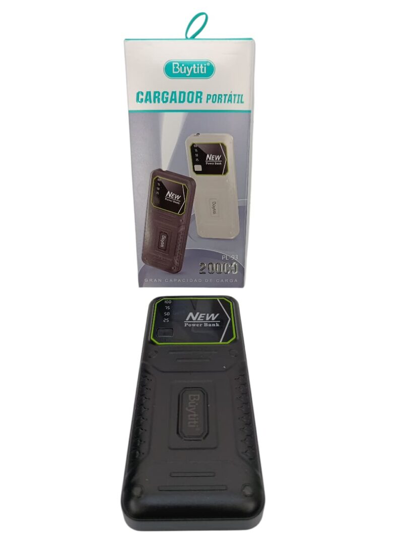 PL93 - CARGADOR PORTATIL POWERBAK BUYTITI PL93