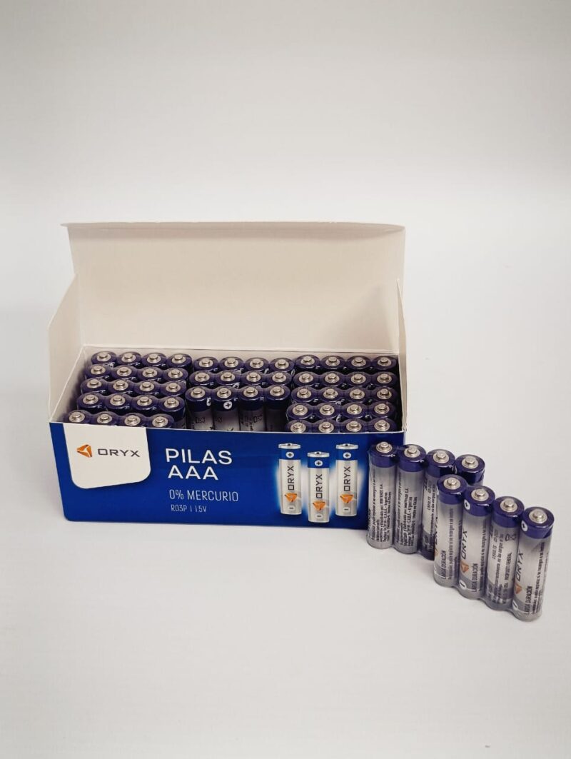 OR0156 - PILAS AAA ORYX  x CAJA DE 60 UNID