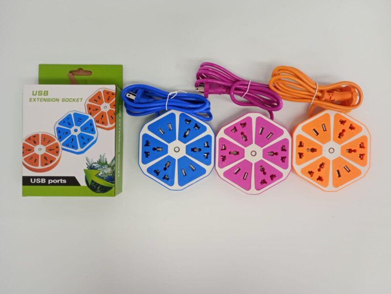 1045 - ALARGUE 4 entradas 4usb (ZAPATILLA)