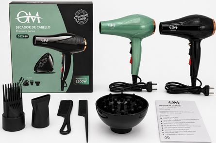 DS2440 - SECADOR DE PELO 2000W + 5 ACCESORIOS