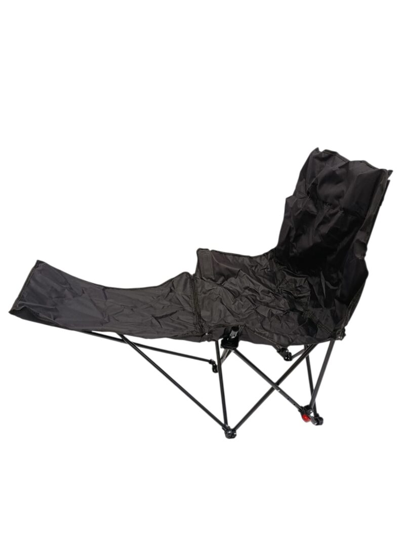 TT002BLACK - SILLA PLEGABLE EXTERIOR CON APOYAPIES