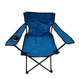FS001LIGHT - SILLA DE CAMPING PLEGABLE CON APOYABRAZOS CELESTE